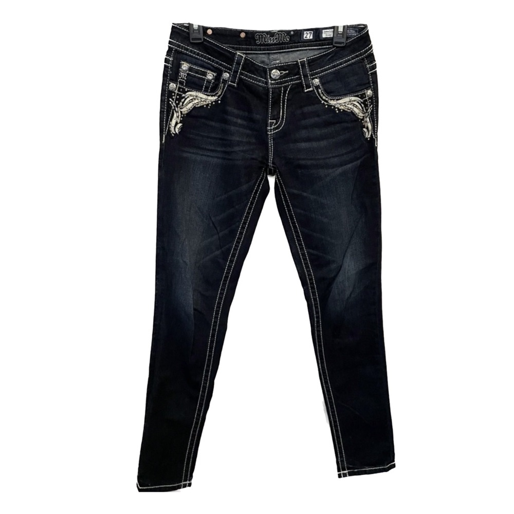 Miss me size 27 dark wash jeans